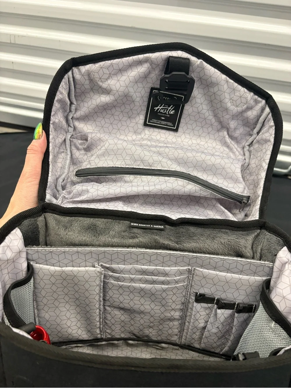 Solgaard Lifepack Hustle Backpack Black Tan Anti-Theft